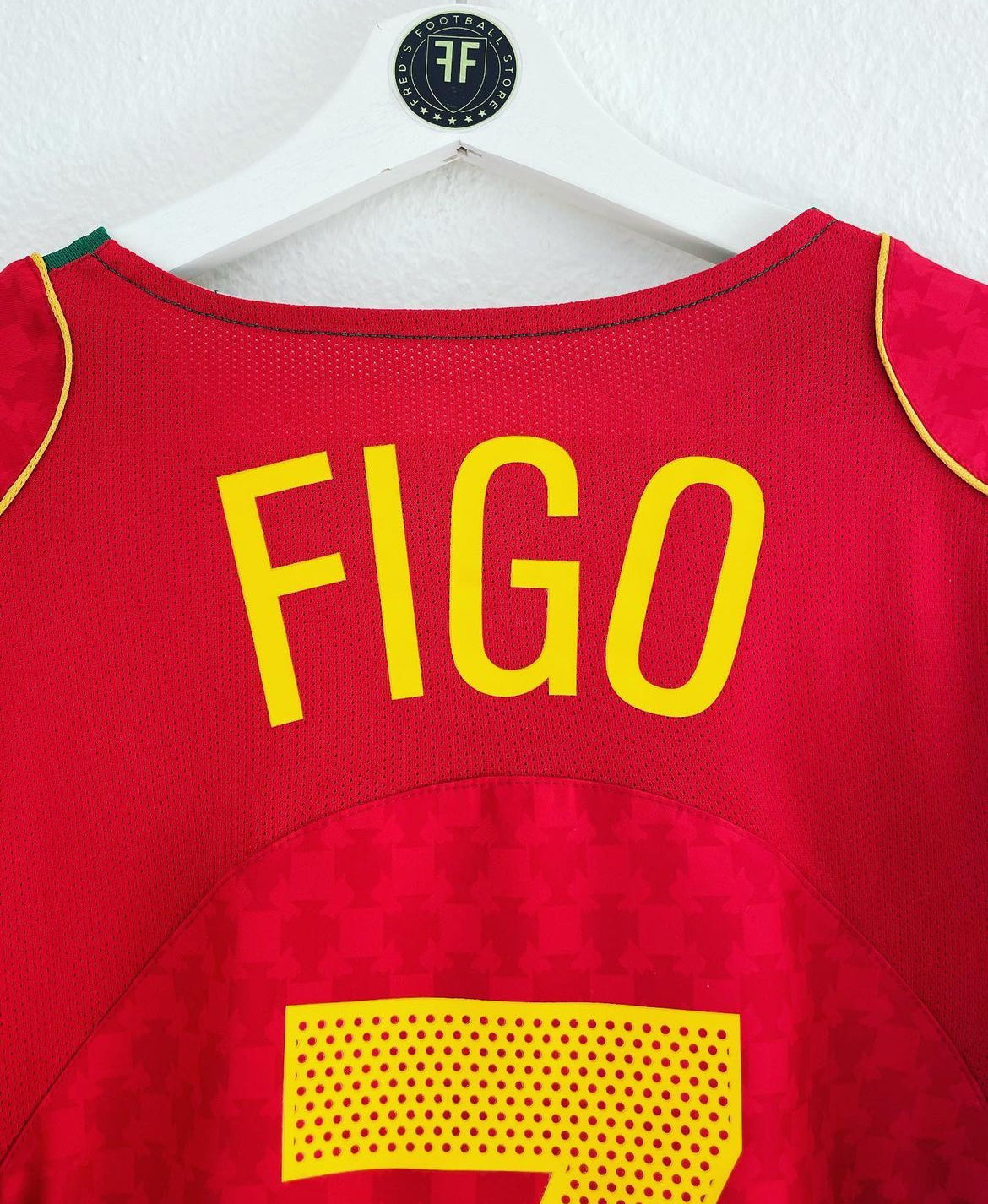 Portugal x Luis Figo Home Shirt 2004/2005 Size L
