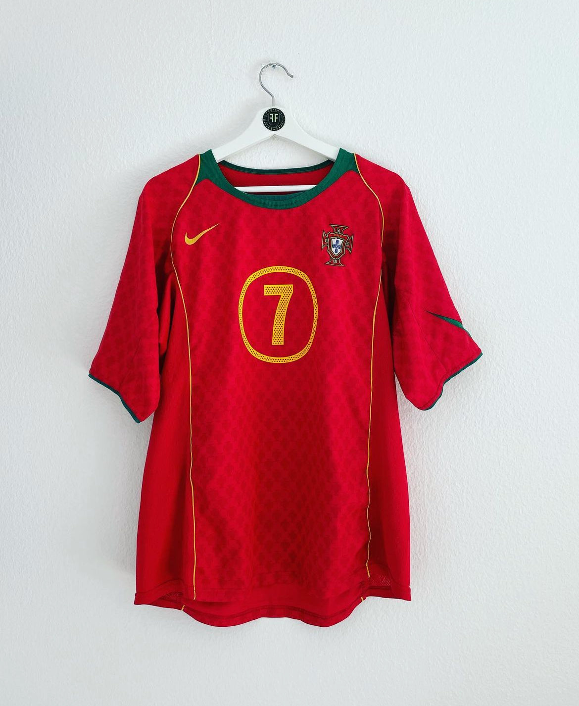 Portugal x Luis Figo Home Shirt 2004/2005 Size L