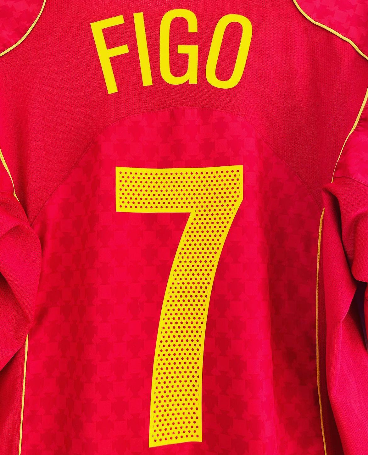 Portugal x Luis Figo Home Shirt 2004/2005 Size L
