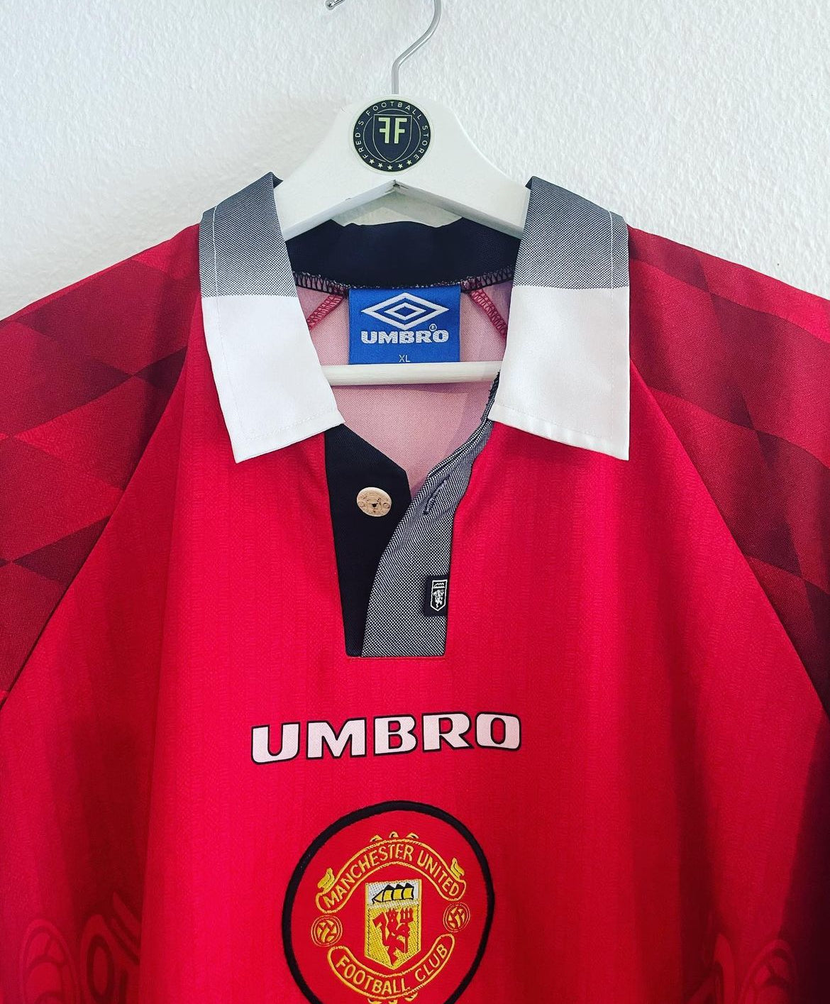 Manchester United Home Shirt 1996/1997 Size XL