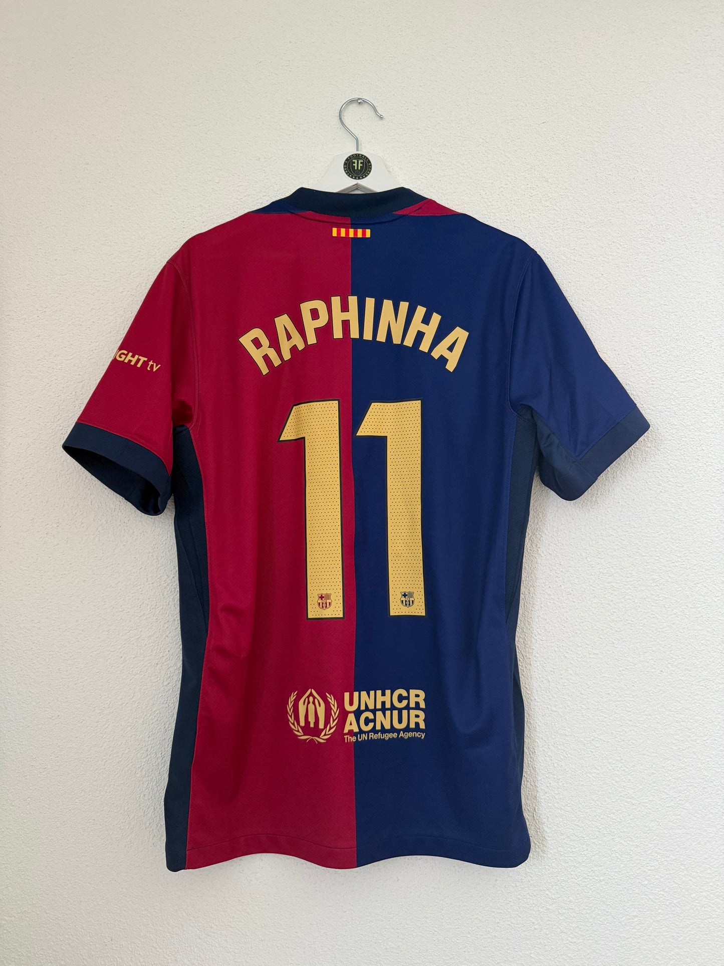 Barcelona x Raphinha Home Shirt 2024/2025 Size M