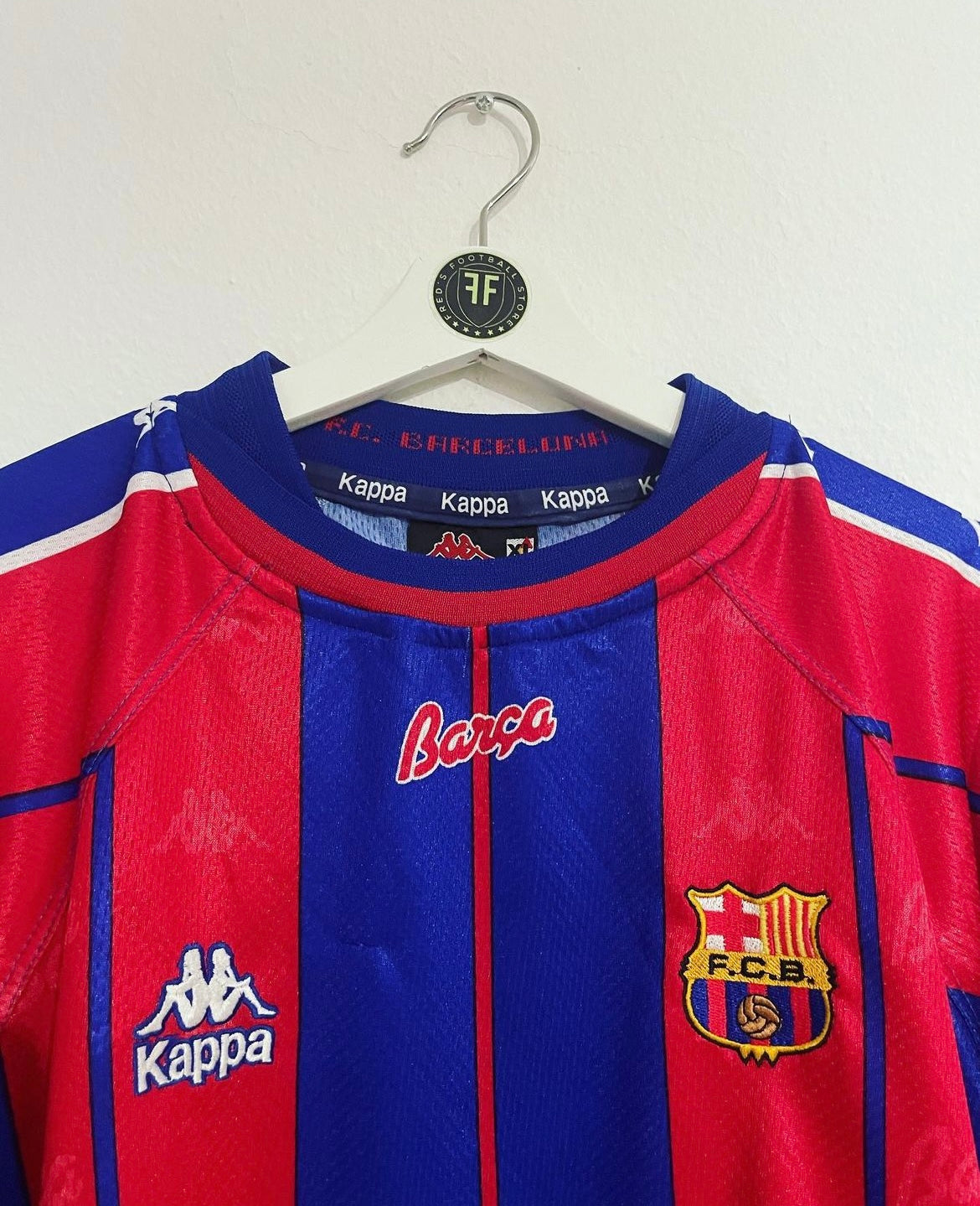 Barcelona Home Shirt 1997/1998 Size XL
