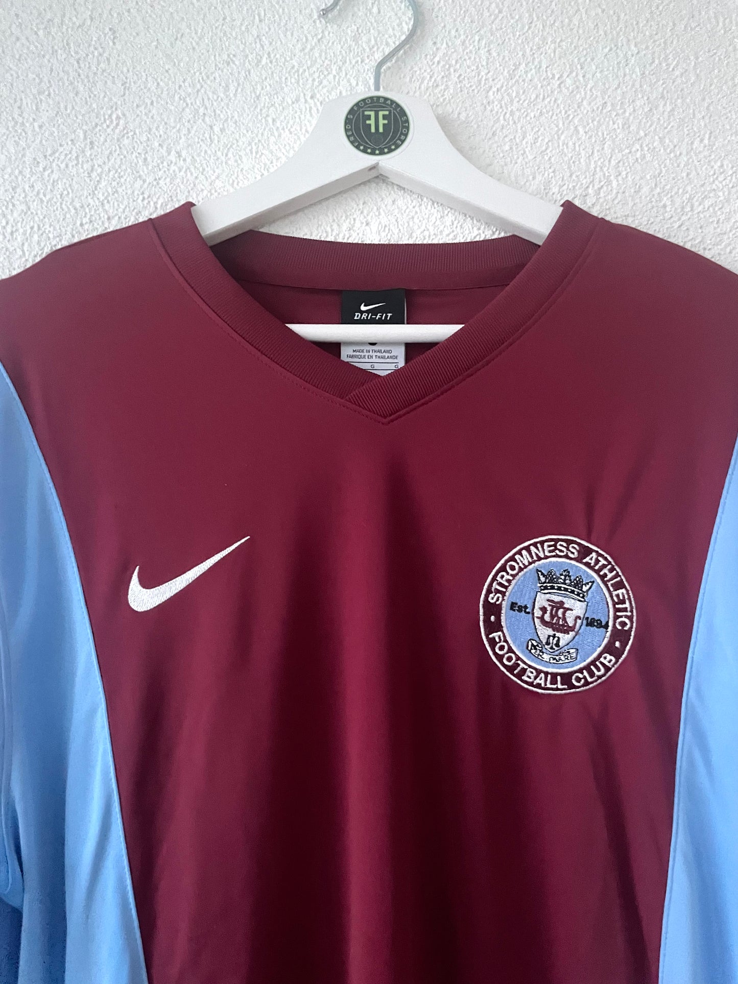 Stromness Athletic Home Shirt 2015/2016 Size L