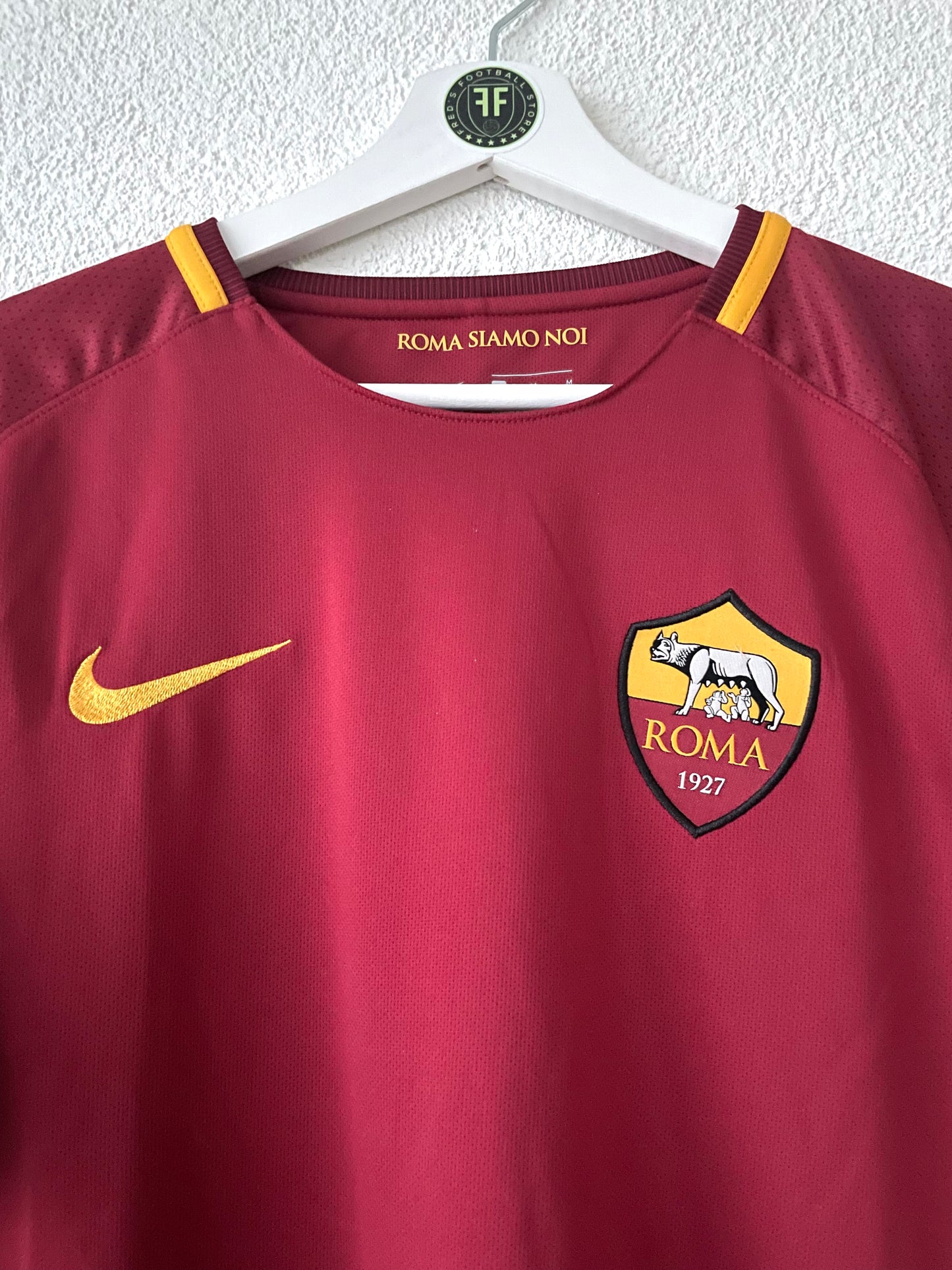 AS Roma Home Shirt 2017/2018 Size M