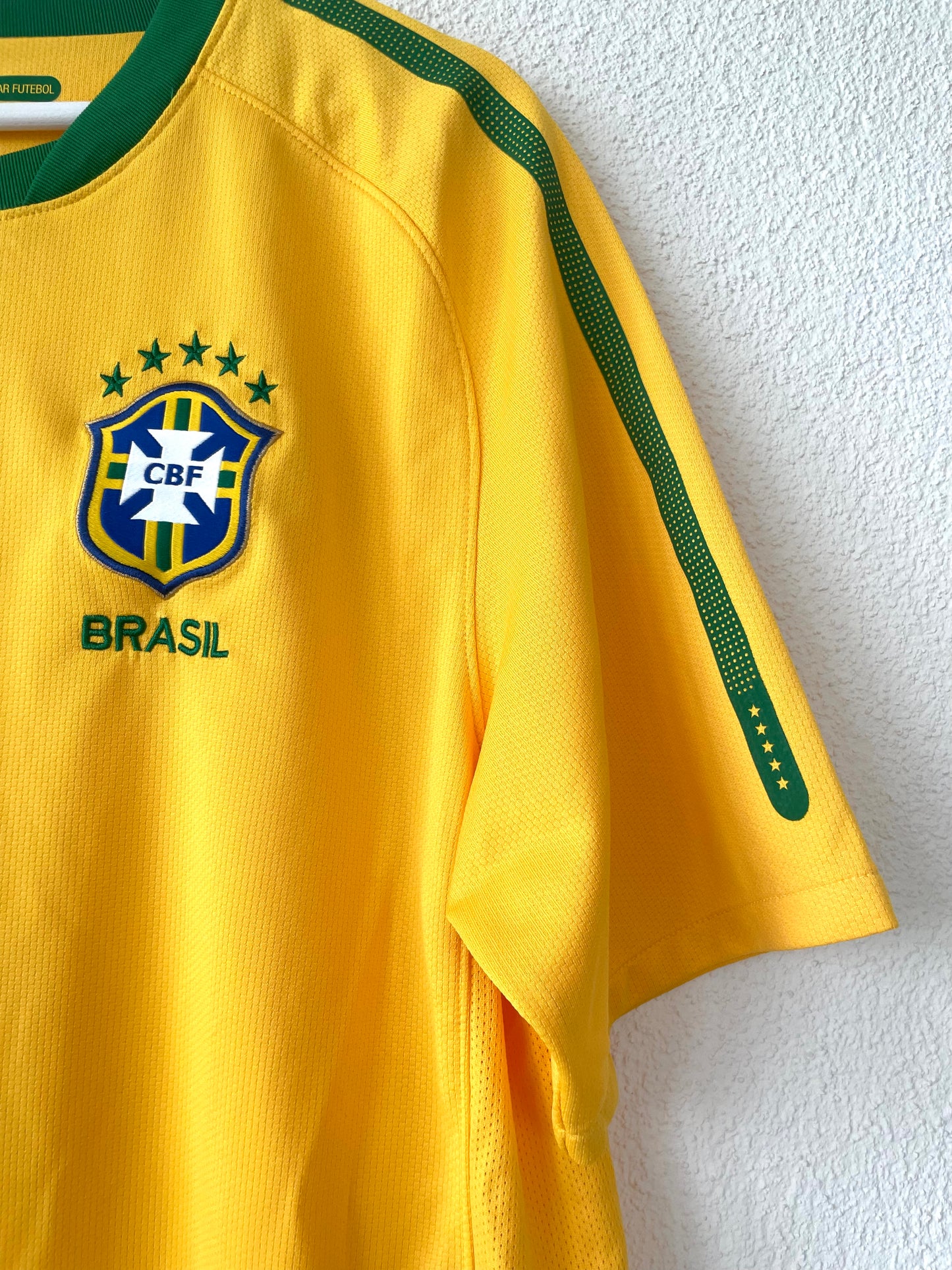 Brasilien Home Shirt 2010/2011 Size L