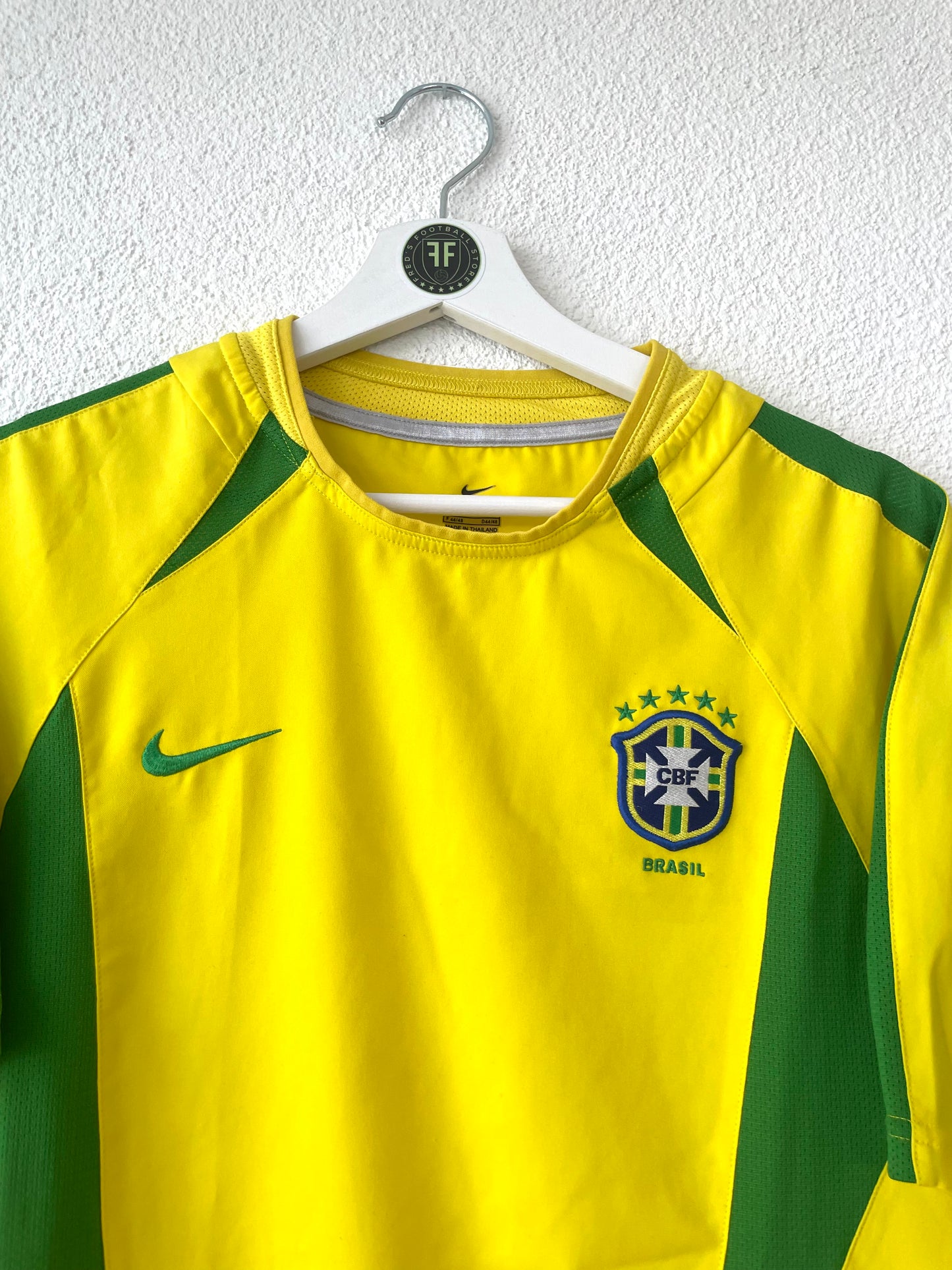 Brasilien Home Shirt 2002/2003 Size S