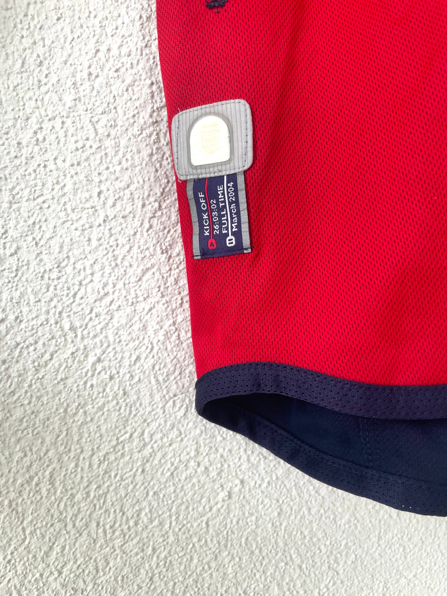 England x David Beckham Away Shirt 2002/2003 Size L
