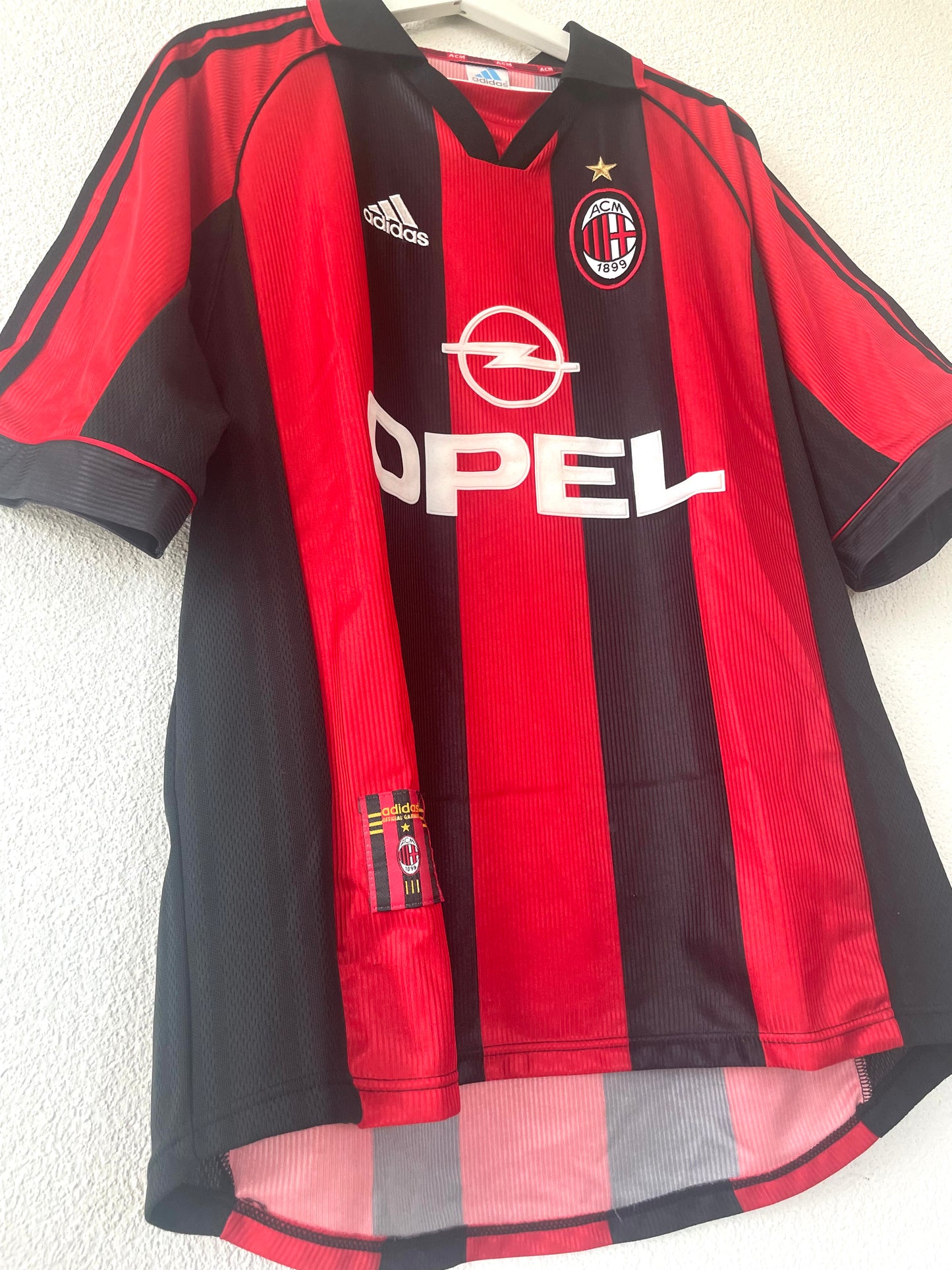 AC Milan Home Shirt 1998/1999 Size L
