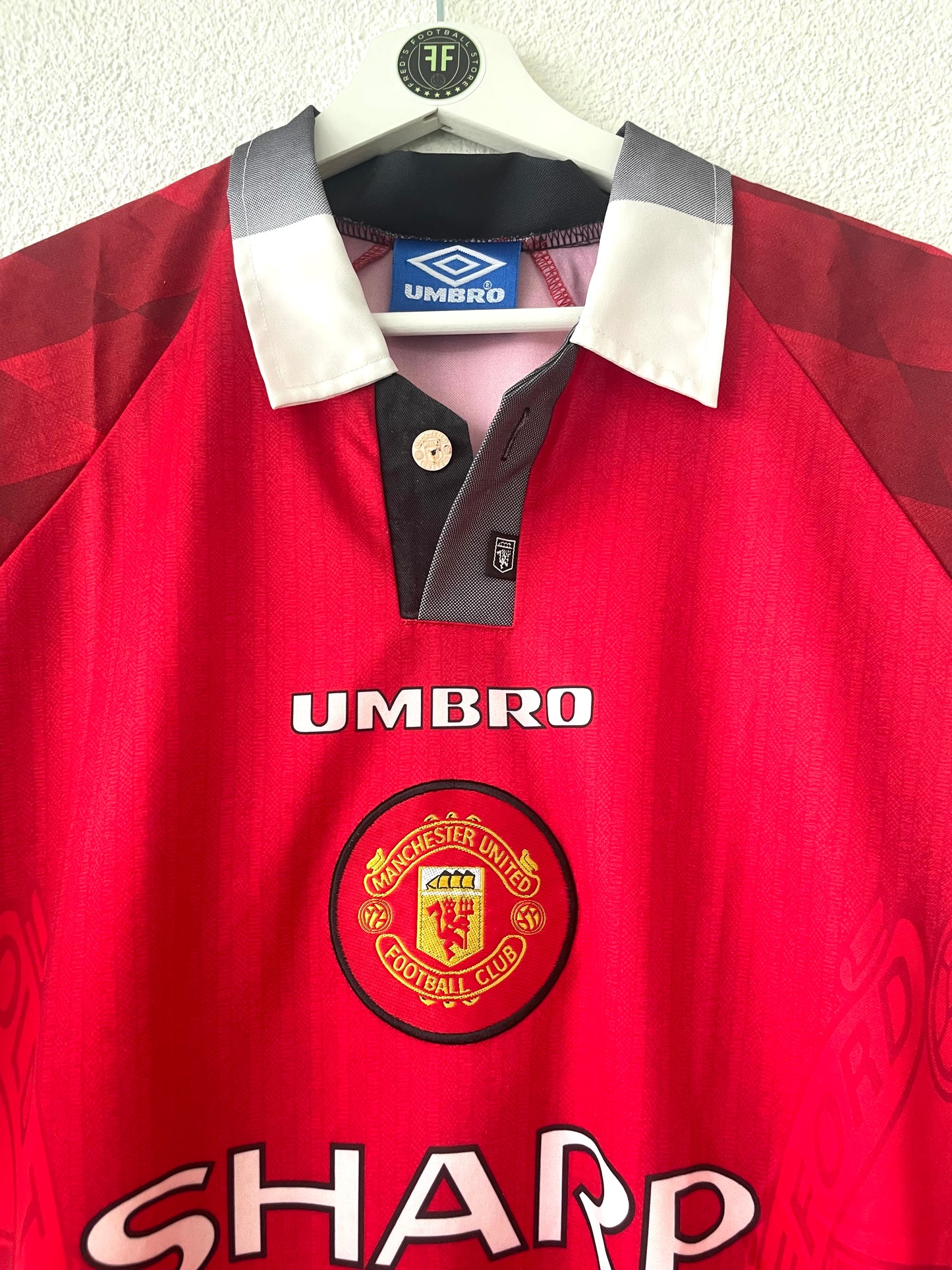 Machester United Home Shirt 1996/1997 Size XL
