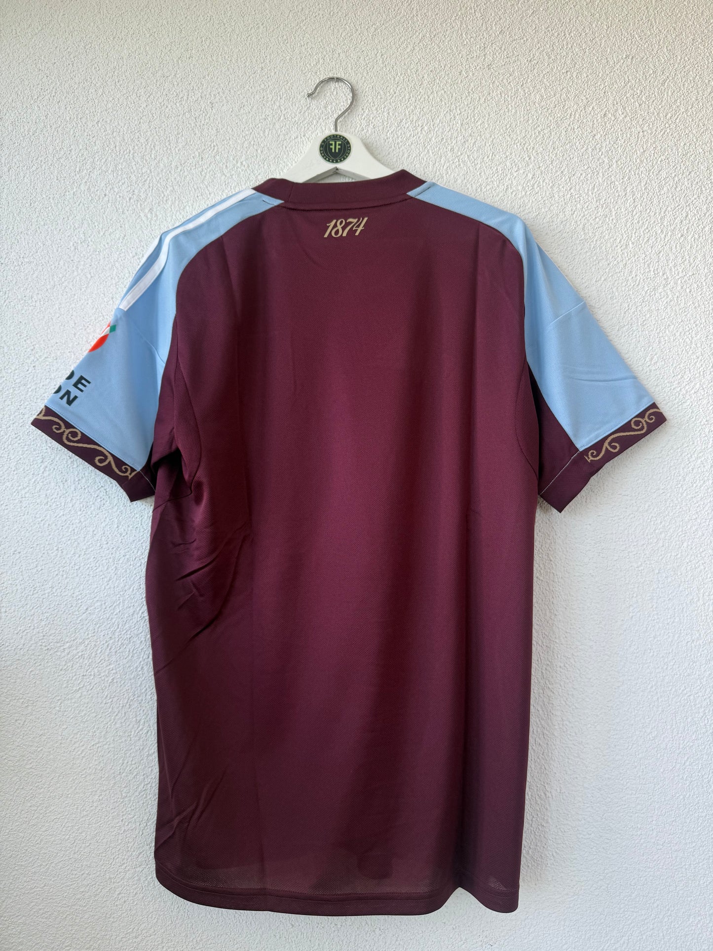Aston Villa Home Shirt 2025/2026 Size M