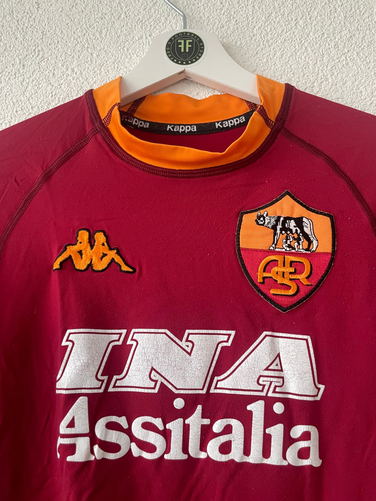 AS Roma x Francesco Totti Home Shirt 2000/2001 Size S