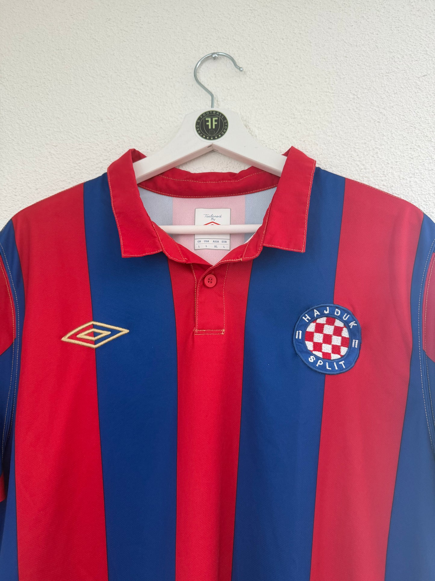 Hajduk Split Home Shirt 2011/2012 Size L
