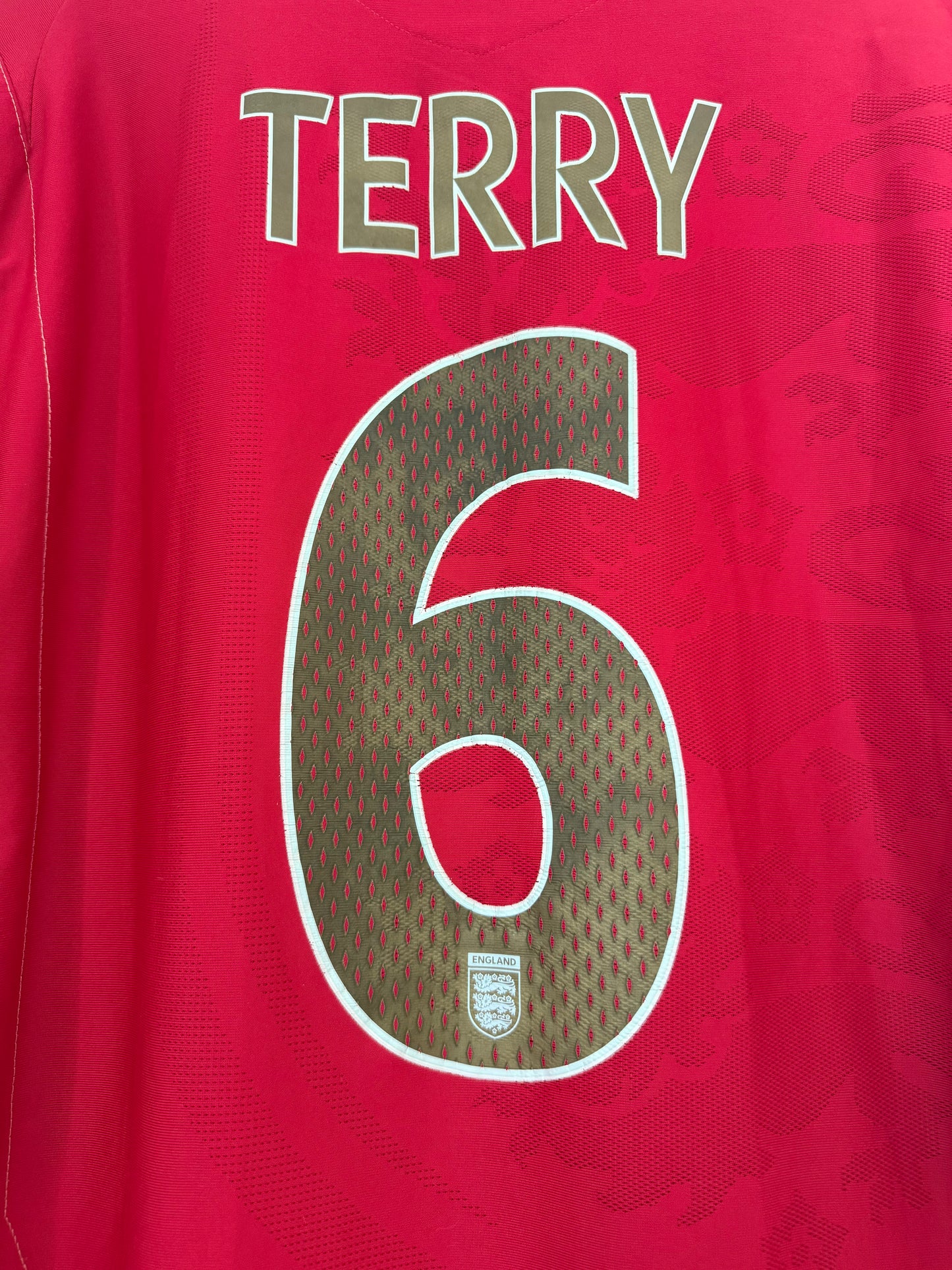 England x Terry Away Shirt 2006/2008 Size L