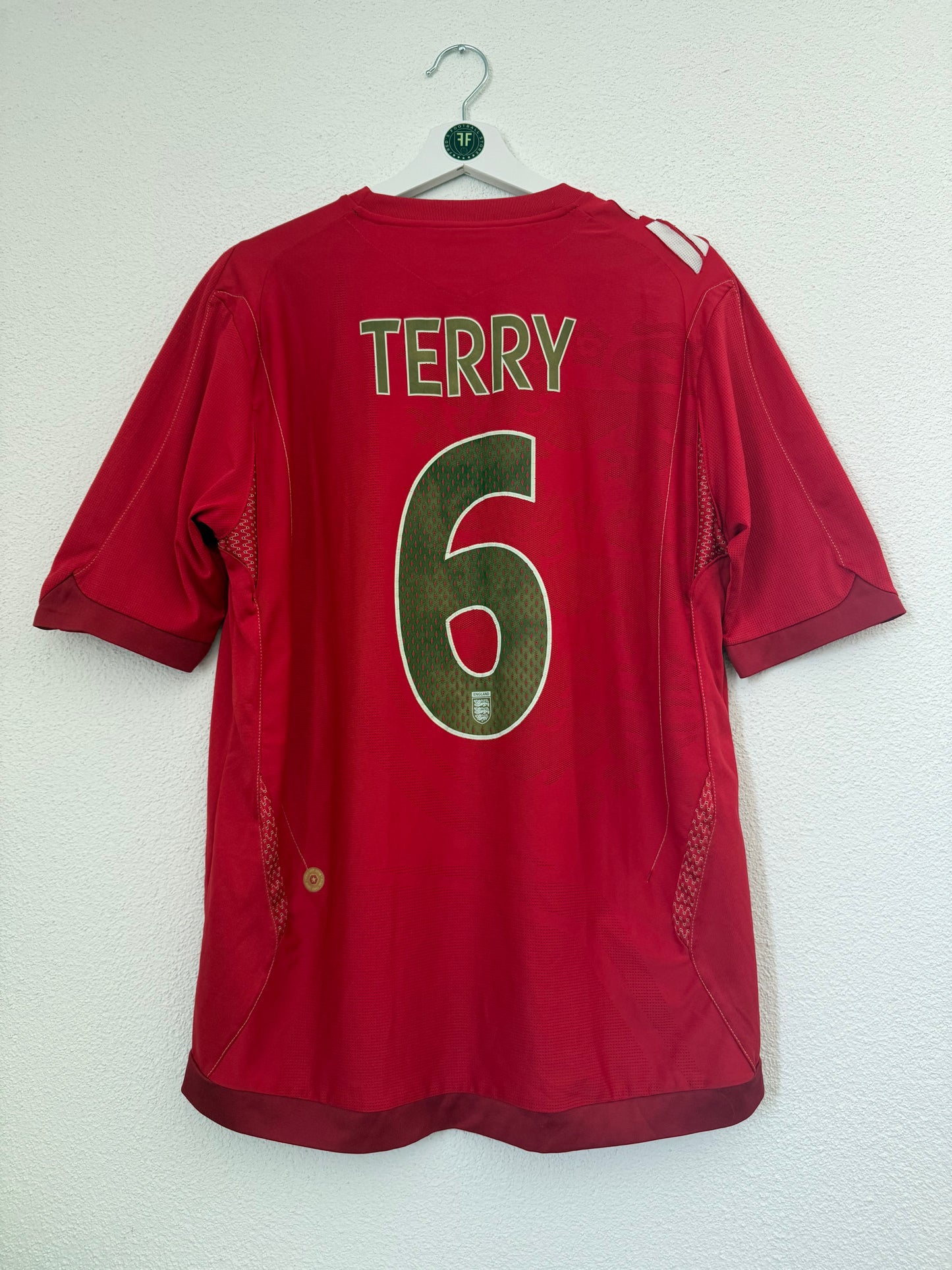England x Terry Away Shirt 2006/2008 Size L