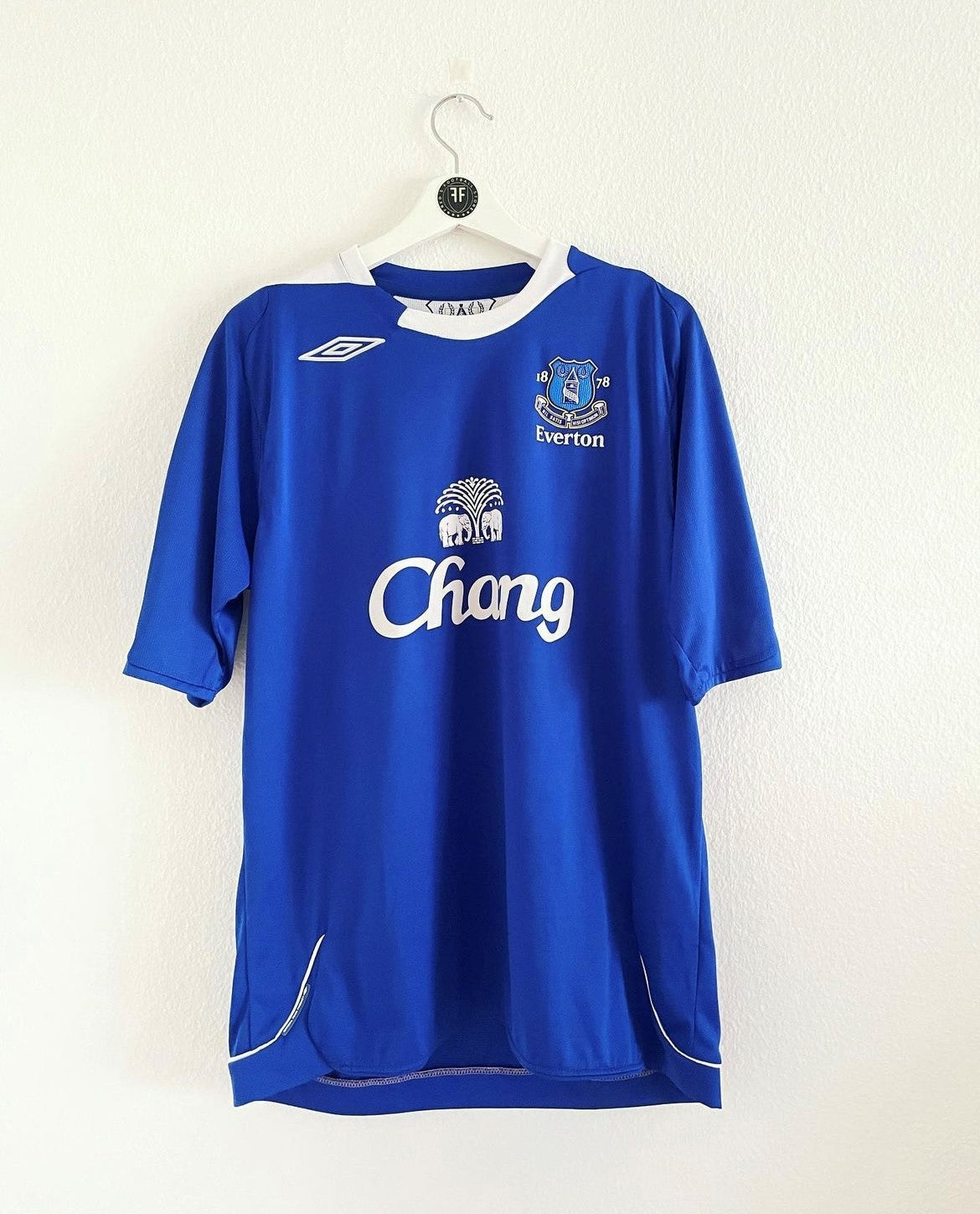 Everton Home Shirt 2008/2009 Size L