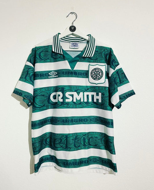 Celtic Glasgow Home Shirt 1995-1997 Size M