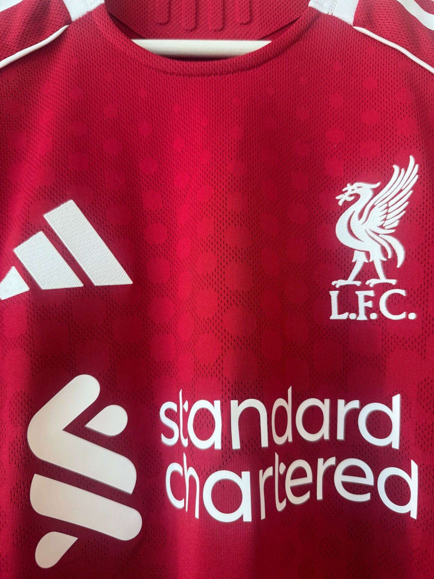 Liverpool Home Shirt 2025/2026 Size M (authentic version)