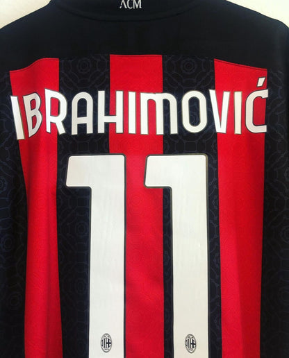 AC Milan x Zlatan Ibrahimovic Home Shirt 2020/2021 Size M