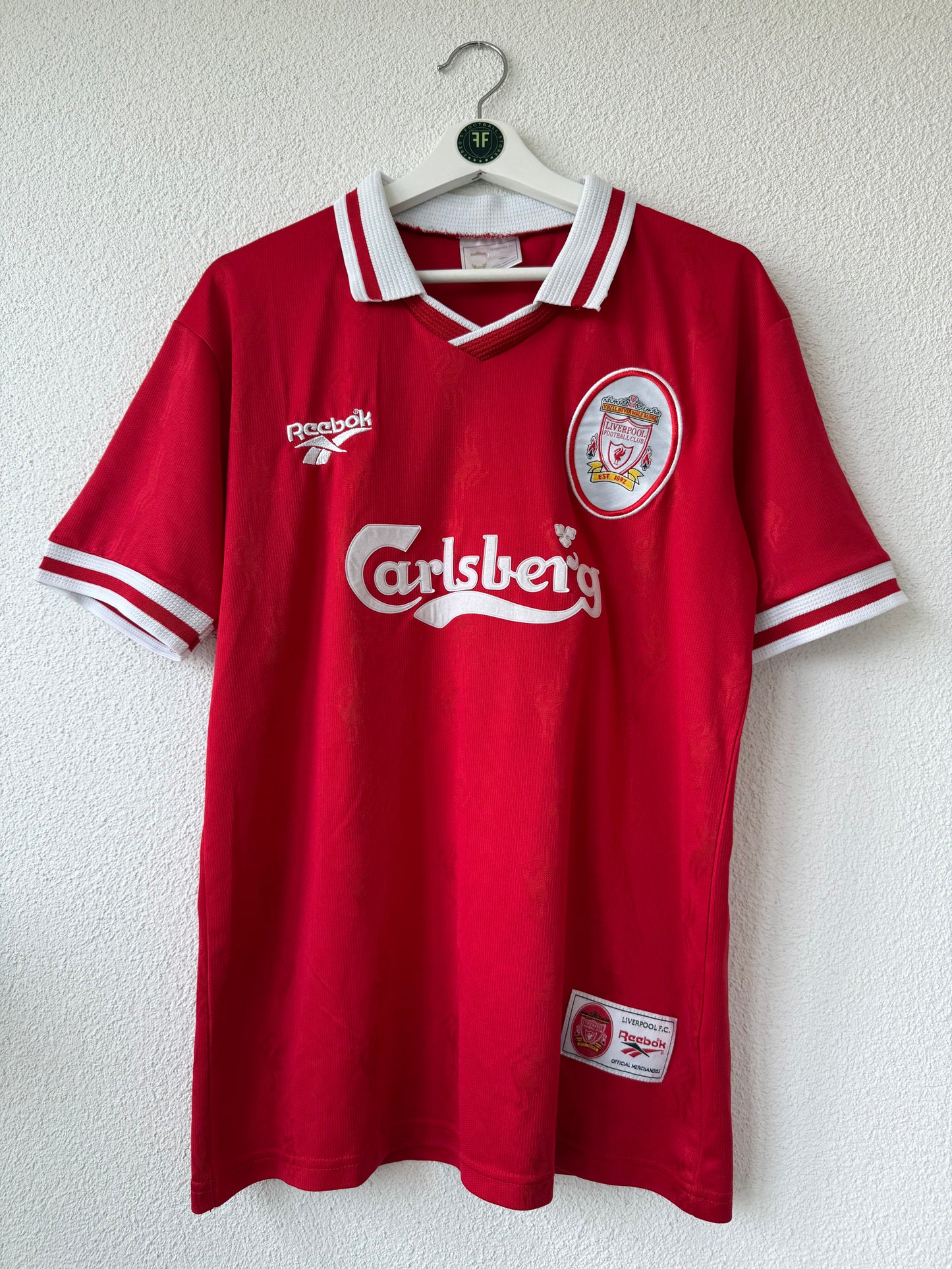 Liverpool Home Shirt 1996/1997 Size M