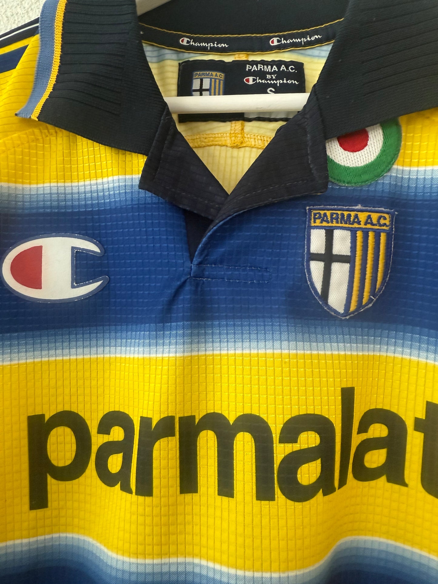 AC Parma Home Shirt 1999/2000 Size S