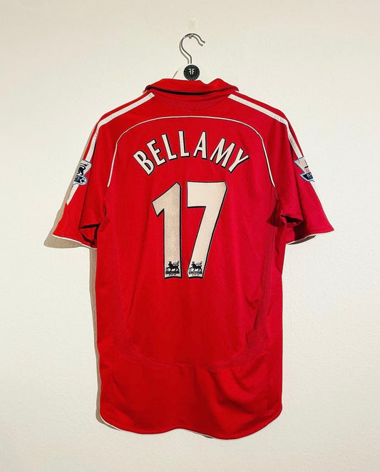 Liverpool x Craig Bellamy Home Shirt 2006/2007 Size M