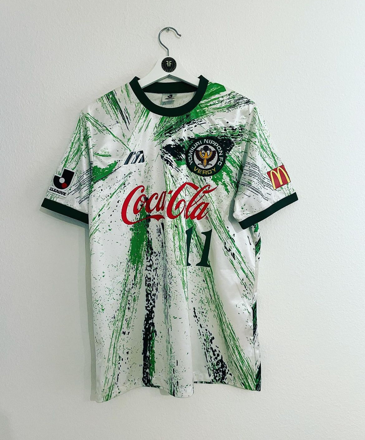 Tokyo Verdy x Kazu Miura Home Shirt 1993/1994 Size M