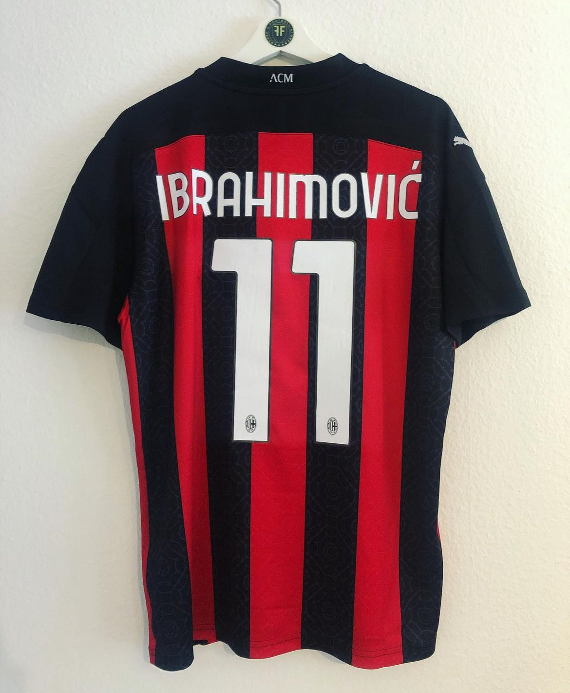 AC Milan x Zlatan Ibrahimovic Home Shirt 2020/2021 Size M