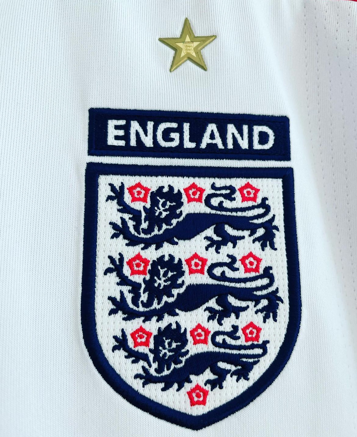 England Home Shirt 2007/2009 Size L