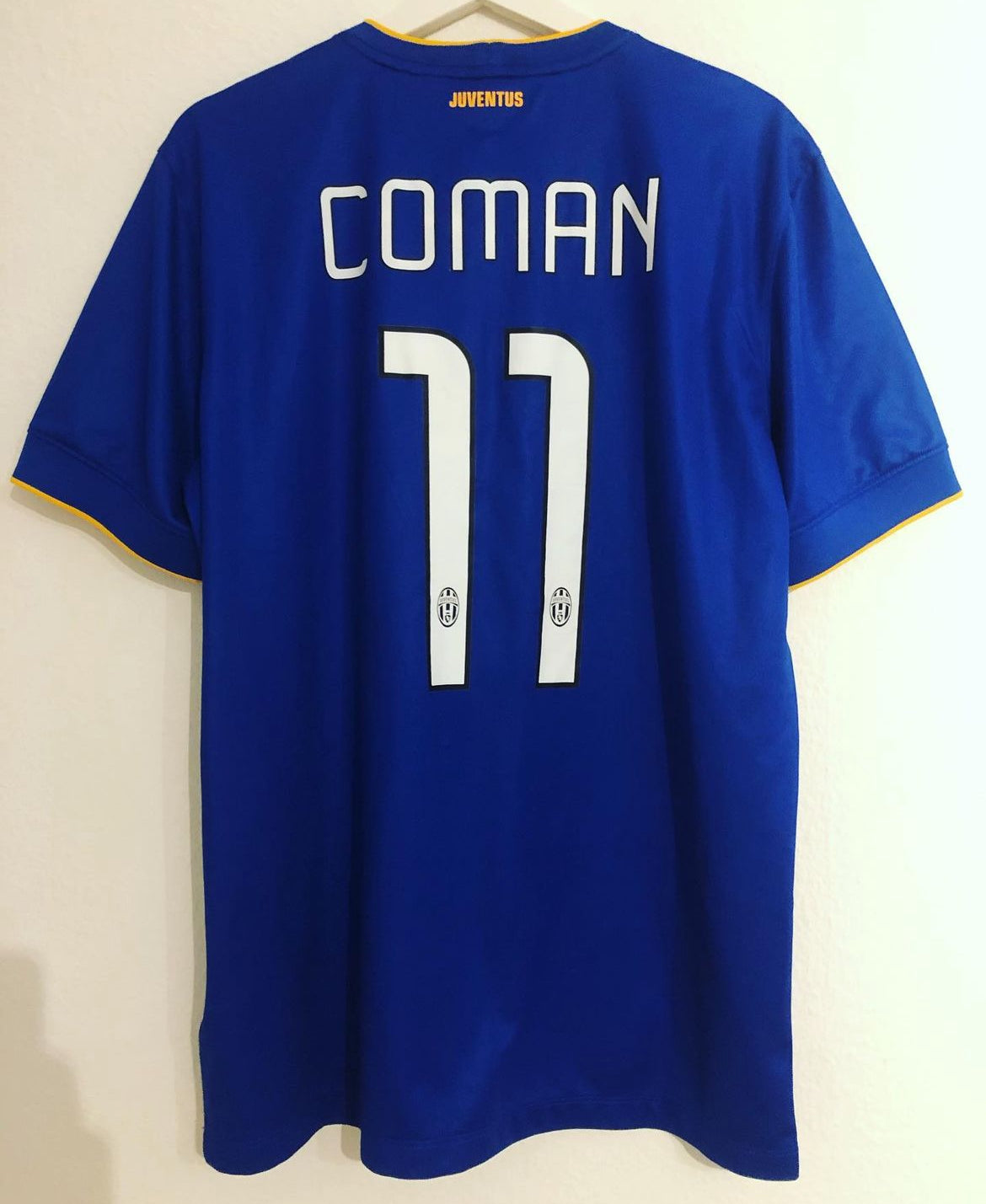 Juventus x Kingsley Coman Away Shirt 2014/2015 Size L