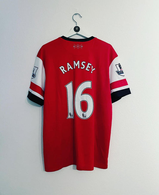 Arsenal x Aaron Ramsey Home Shirt 2012/2013 Size L