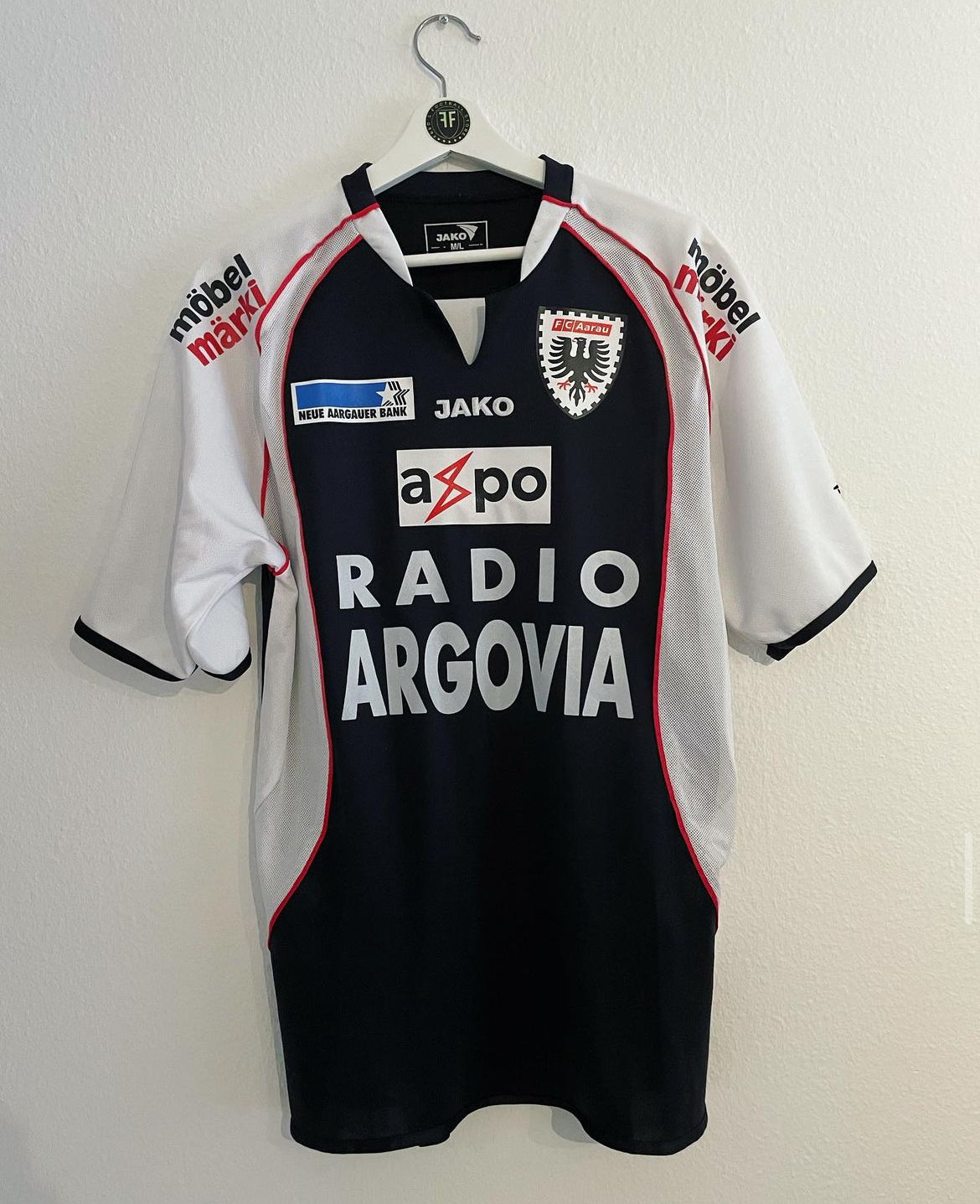 FC Aarau Home Shirt 2004/2005 Size L