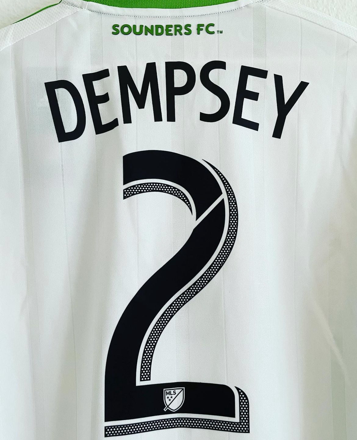 Seattle Sounders x Clint Dempsey 2015/2016 Away Shirt Long Sleeve Player Issue Size M