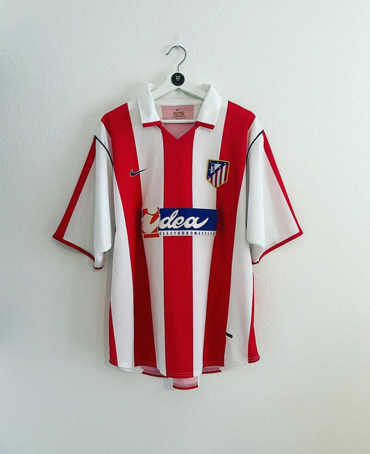 Atletico Madrid Home Shirt 2001/2002 Size XL