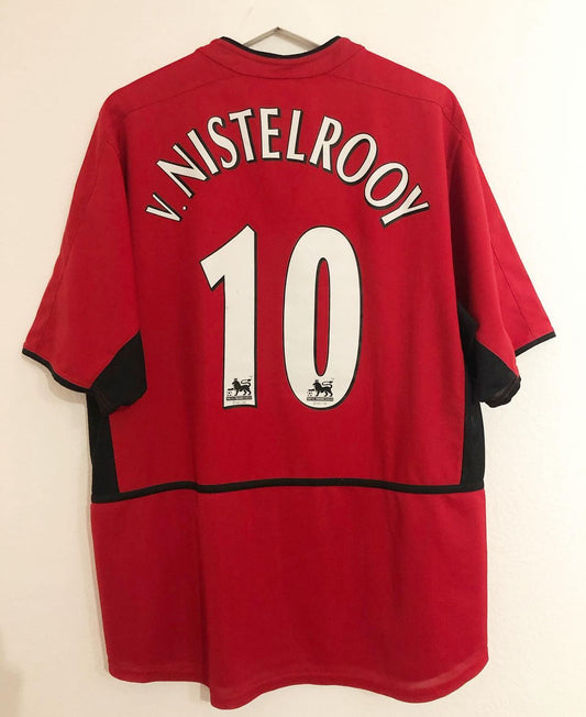 Manchester United x Ruud Van Nistelrooy Home Shirt 2002/2003 Size L