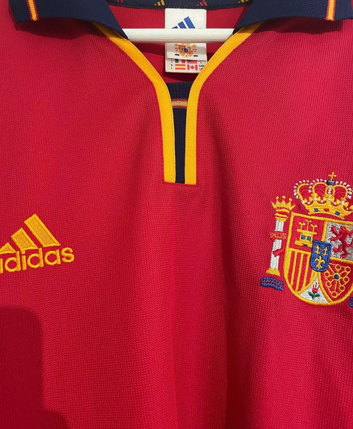 Spanien Home Shirt 2000/2001 Size L