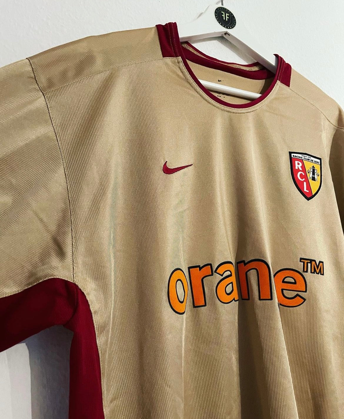 Lens Home Shirt 2002/2003 Size XL