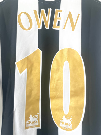 Newcastle United x Michael Owen Home Shirt 2006/2007 Size M