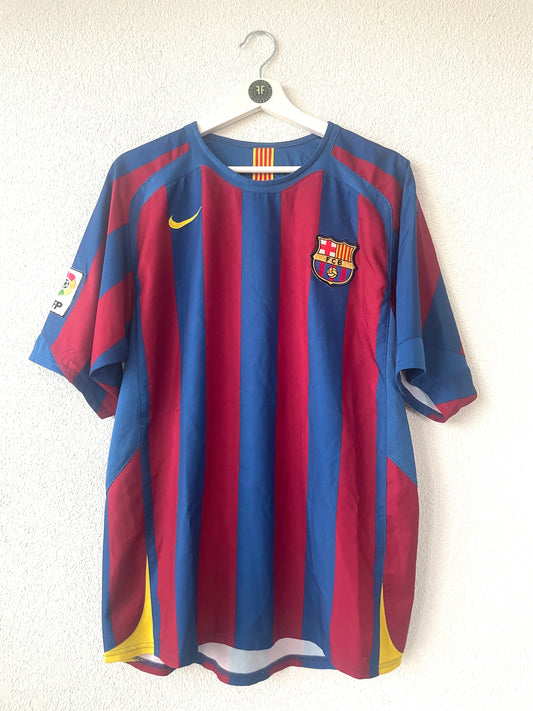 Barcelona Home Shirt 2005/2006 Size M