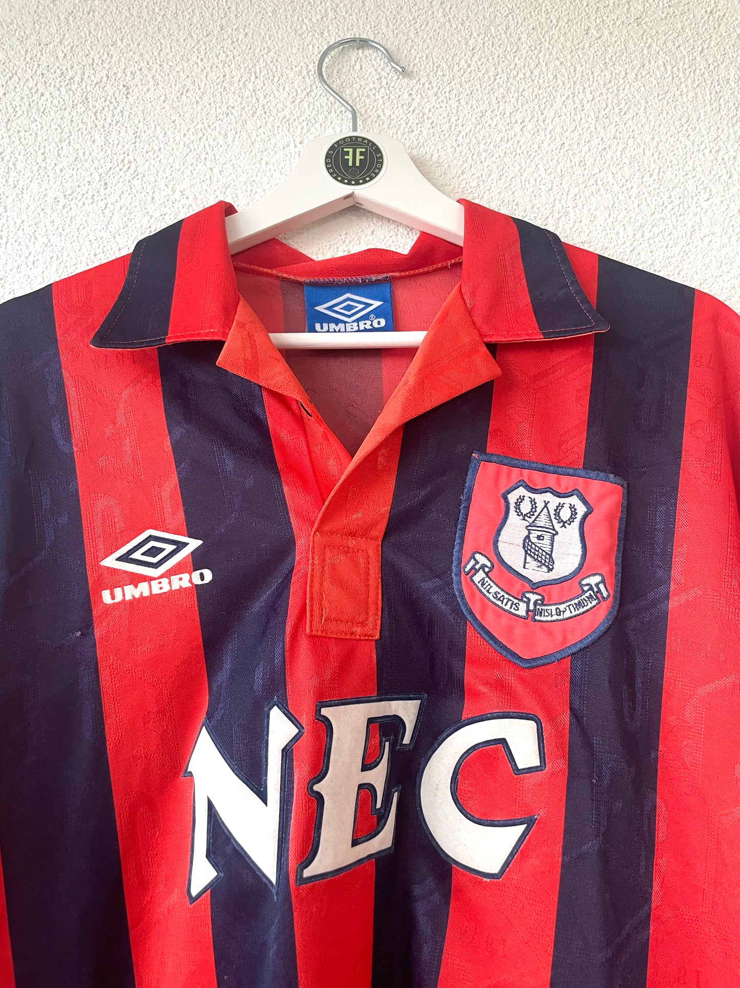 Everton Away Shirt 1992/1993 Size XL