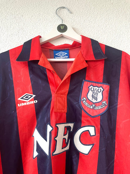 Everton Away Shirt 1992/1993 Size XL