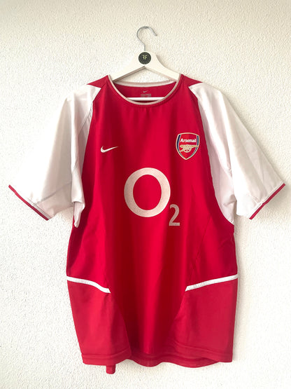 Arsenal Home Shirt 2002/2003 Size M