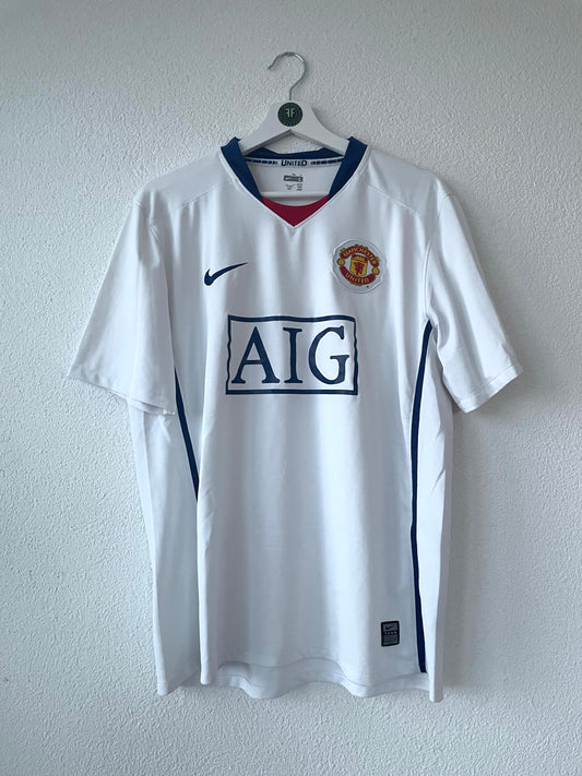 Manchester United Away Shirt 2008/2009 Size L