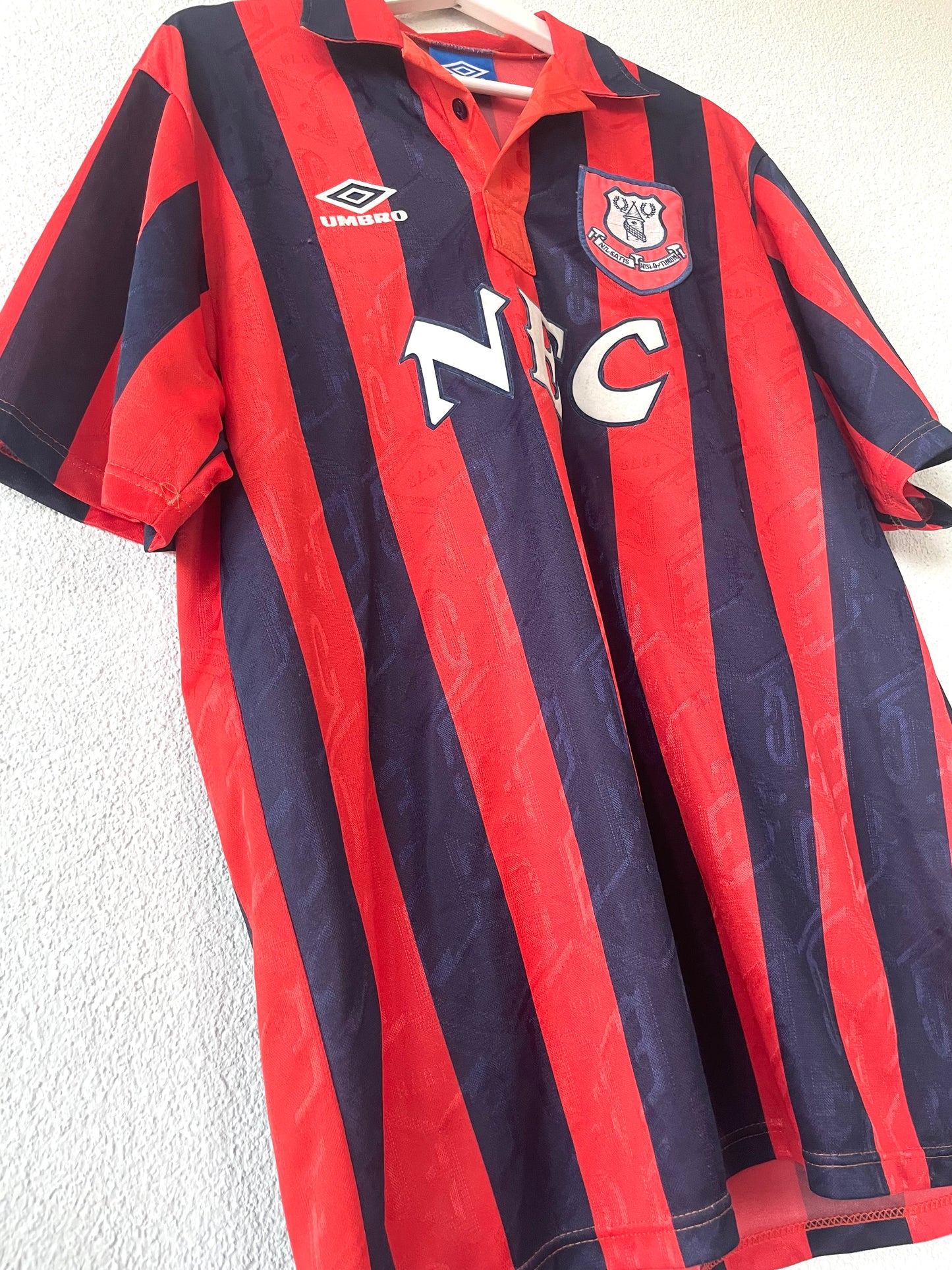 Everton Away Shirt 1992/1993 Size XL