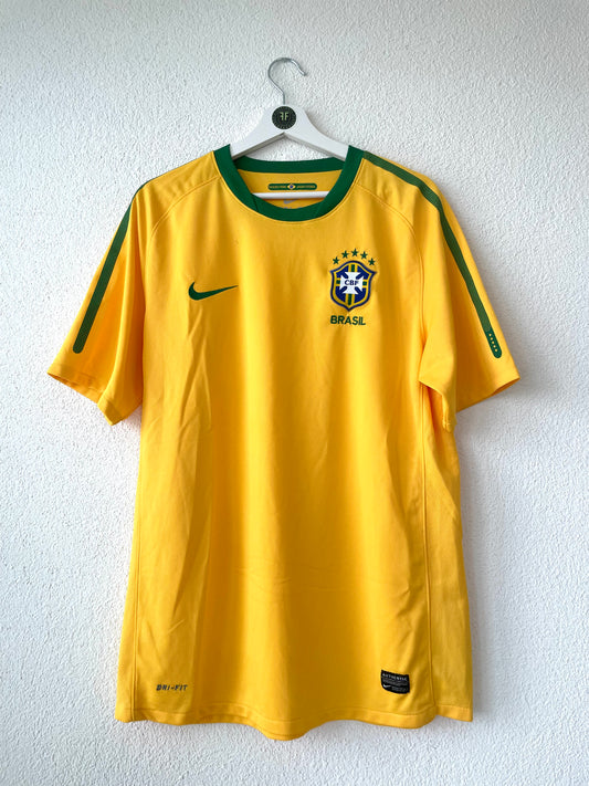 Brasilien Home Shirt 2010/2011 Size L