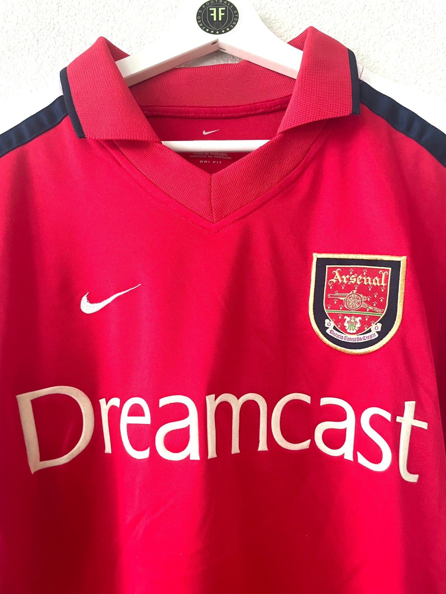 Arsenal Home Shirt 2000/2001 Size L