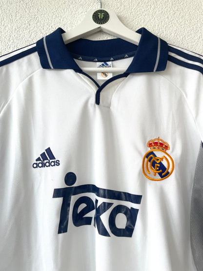 Real Madrid Home Shirt 2000/2001 Size L