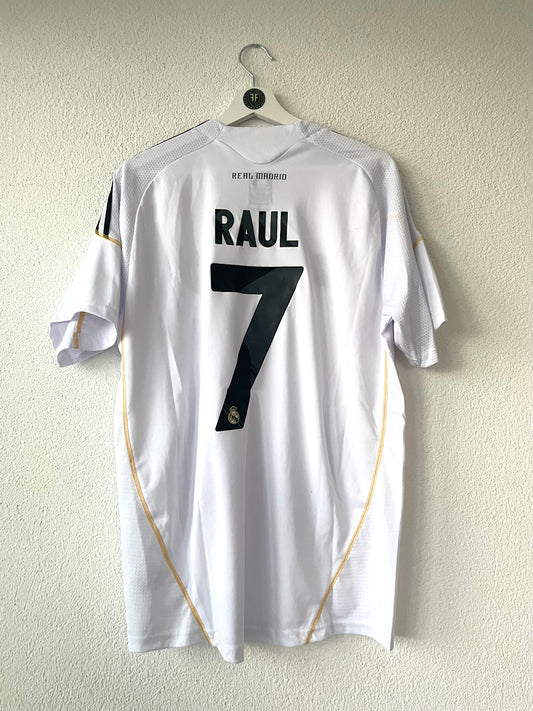 Real Madrid x Raul Gonzales Home Shirt 2009/2010 Size L