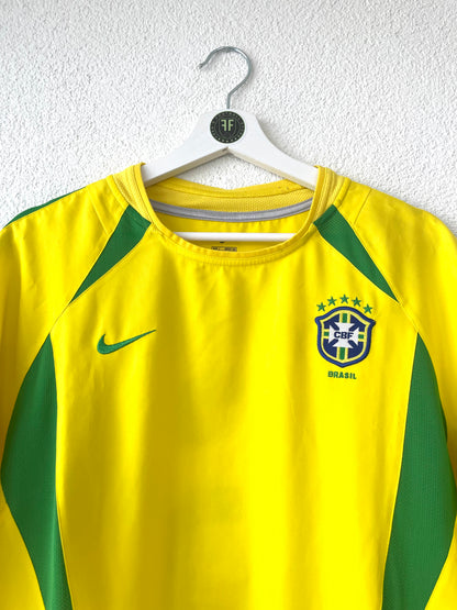 Brasilien x Roberto Carlos Home Shirt 2002/2003 Size L