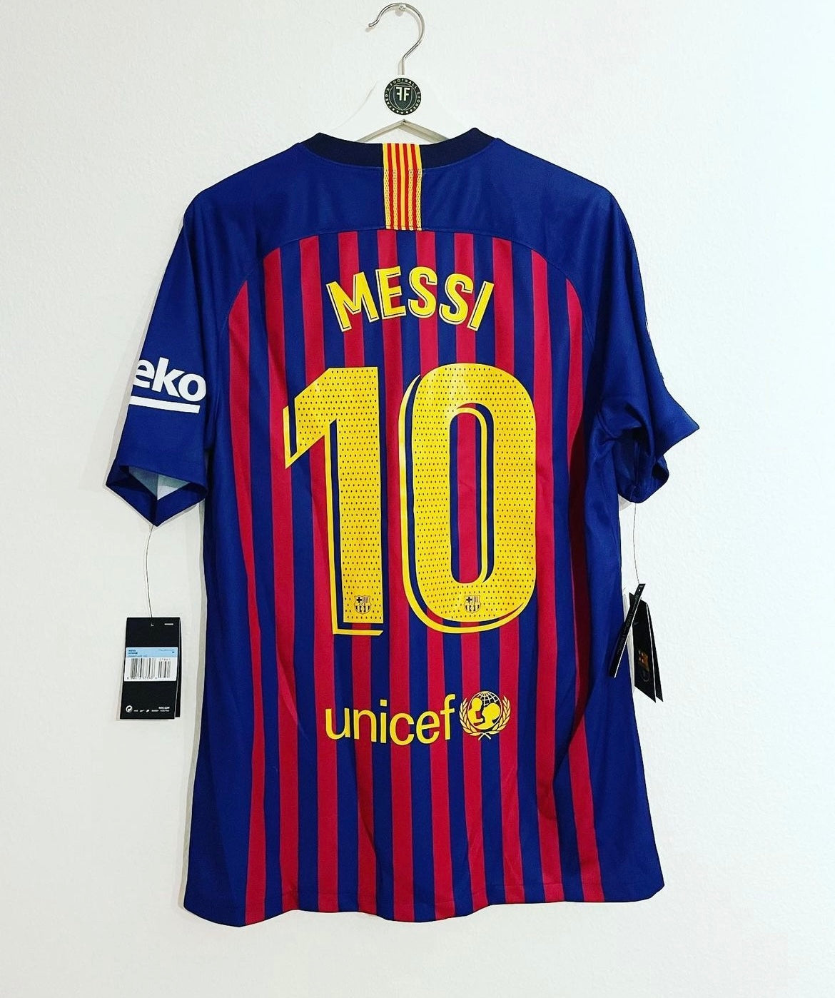 Barcelona x Lionel Messi 2018/2019 Home Shirt Size L