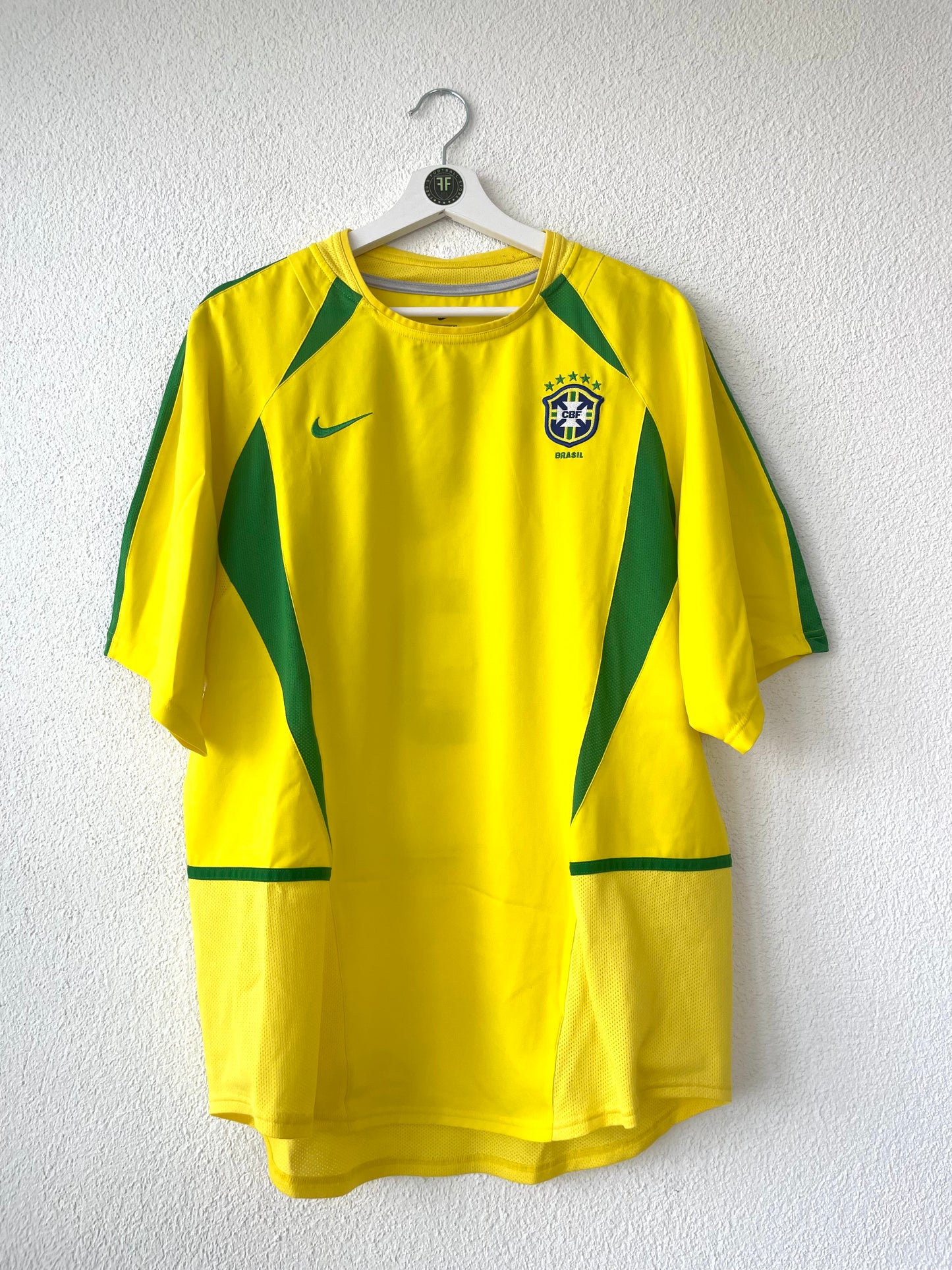 Brasilien x Roberto Carlos Home Shirt 2002/2003 Size L